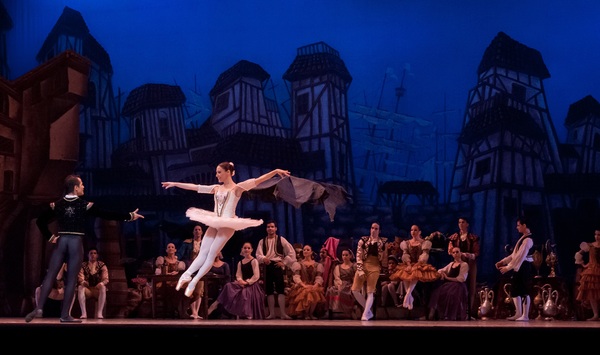 Ballet show Stock Photo