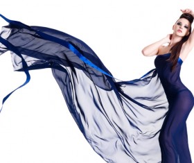 Beautiful fashion model Stock Photo 02