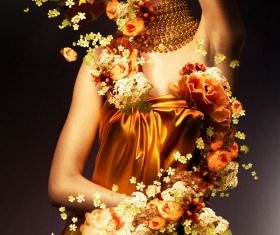 Beautiful fashion model Stock Photo 07