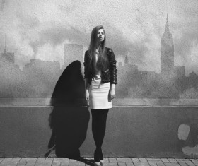 Beautiful fashion model Stock Photo 08