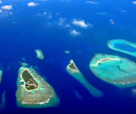 Beautiful ocean island Stock Photo 02