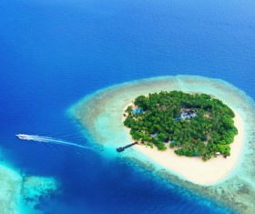 Beautiful ocean island Stock Photo 03