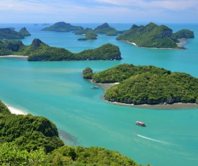 Beautiful ocean island Stock Photo 09