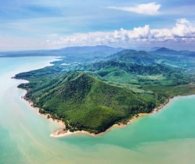 Beautiful ocean island Stock Photo 11