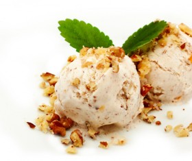 Beautifully decorated with ice cream Stock Photo 04