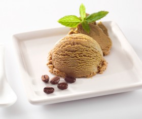 Beautifully decorated with ice cream Stock Photo 05