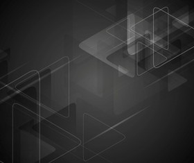 Black triangles design vector background