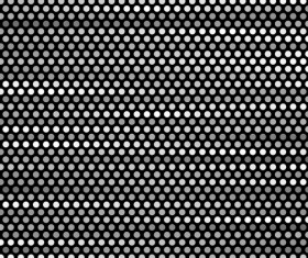 Black with grey circles vector background