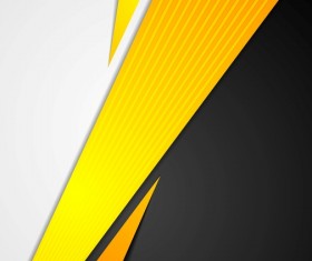 Black with orange stripe vector background