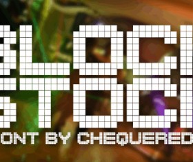 Block Stock Font