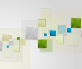 Bright squares modern background vector