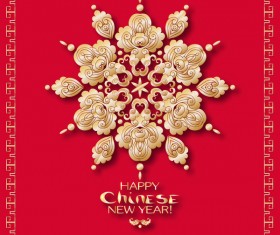 Chinese 2018 new year backgrounds vector material 08