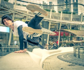 City cool run Stock Photo 08