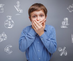 Clever Boy Stock Photo 05