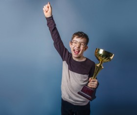 Clever Boy Stock Photo 06