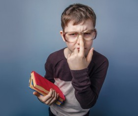 Clever Boy Stock Photo 08