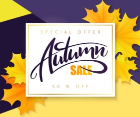 Creative sale background vectors material 01