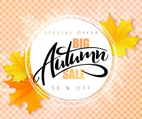 Creative sale background vectors material 03