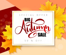 Creative sale background vectors material 04