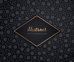 Dark saemless pattern backgorund vector 01