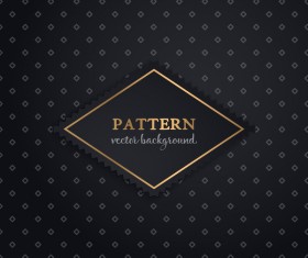 Dark saemless pattern backgorund vector 02