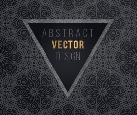 Dark saemless pattern backgorund vector 03