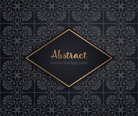 Dark saemless pattern backgorund vector 04