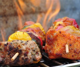 Delicious grill Stock Photo