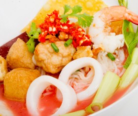 Delicious seafood soup Stock Photo 01