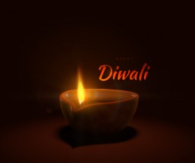 Diwali creative background vector 01