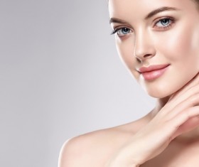 Elegant makeup woman Stock Photo 02