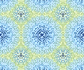 Elegant seamless mandala pattern vector 01