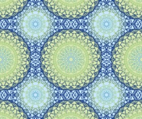 Elegant seamless mandala pattern vector 03