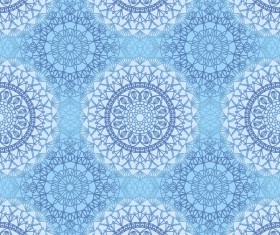 Elegant seamless mandala pattern vector 06