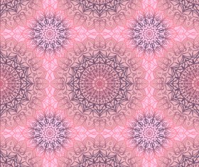 Elegant seamless mandala pattern vector 09
