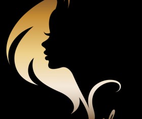 Fashion women sign with logo vectors set 01