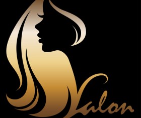 Fashion women sign with logo vectors set 06