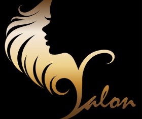 Fashion women sign with logo vectors set 08