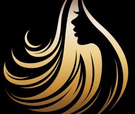 Fashion women sign with logo vectors set 09