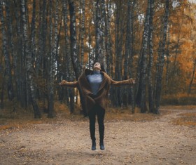 Feel natural Stock Photo