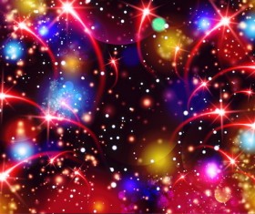 Festival firework with star background vectors