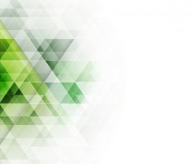 Green art background abstract vector