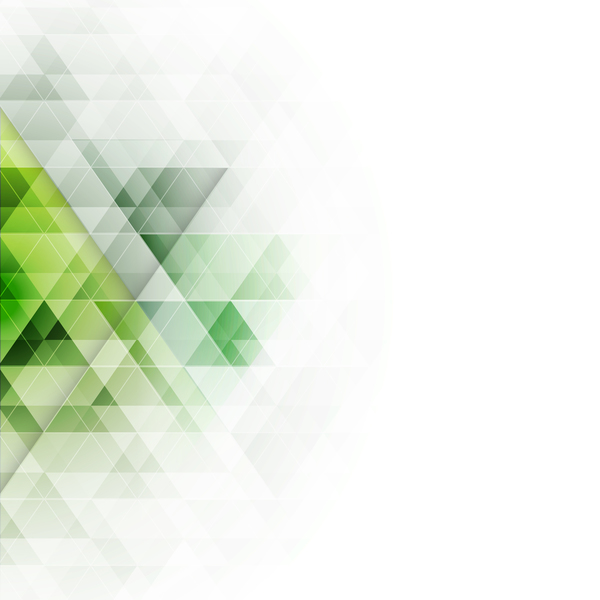 Green art background abstract vector