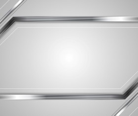 Grey metal background vector