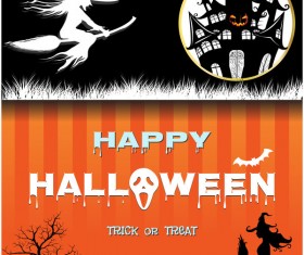 Halloween background creative design vector 05
