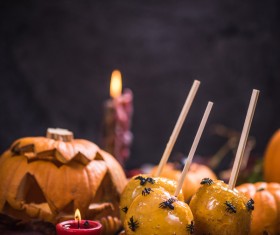 Halloween toffee apple Stock Photo 10