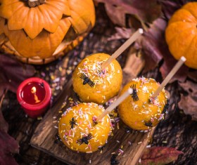 Halloween toffee apple Stock Photo 11