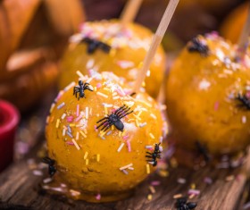 Halloween toffee apple Stock Photo 12