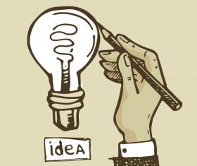 Hand drawn infographic template vectors 05