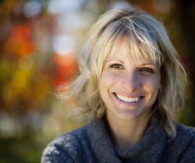 Happy happy smiling woman Stock Photo 10